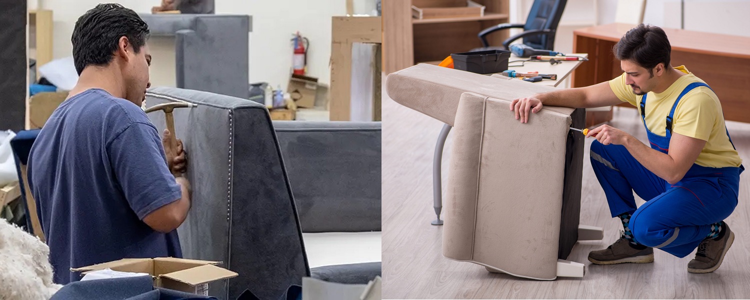 Sofa Repairing | Upholstery | Polishing | Cleaning